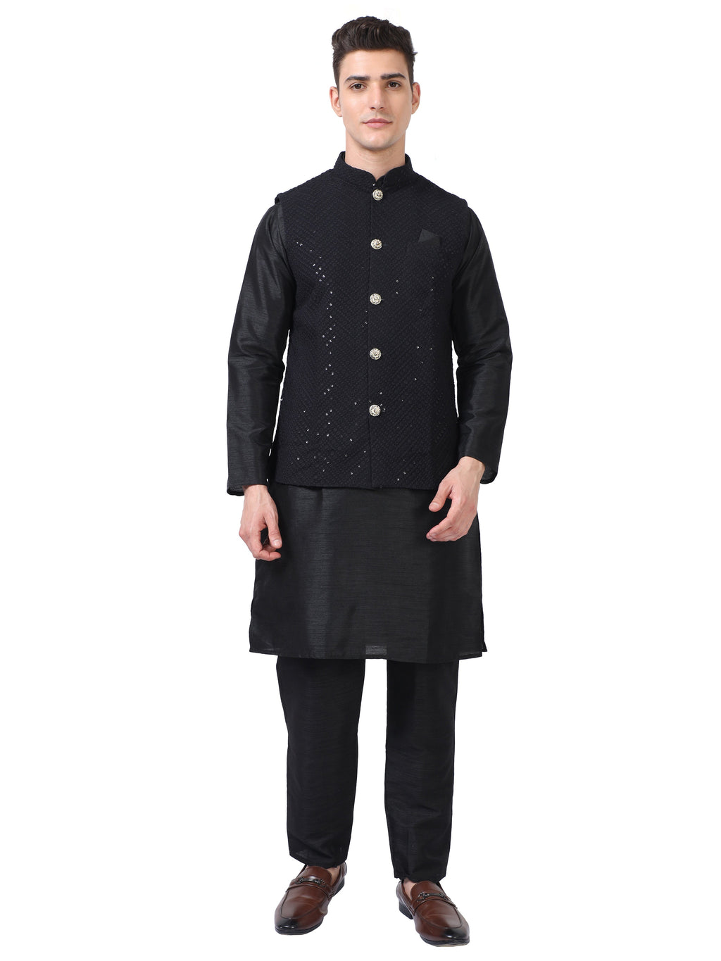 Kala Kesari Kurta Set
