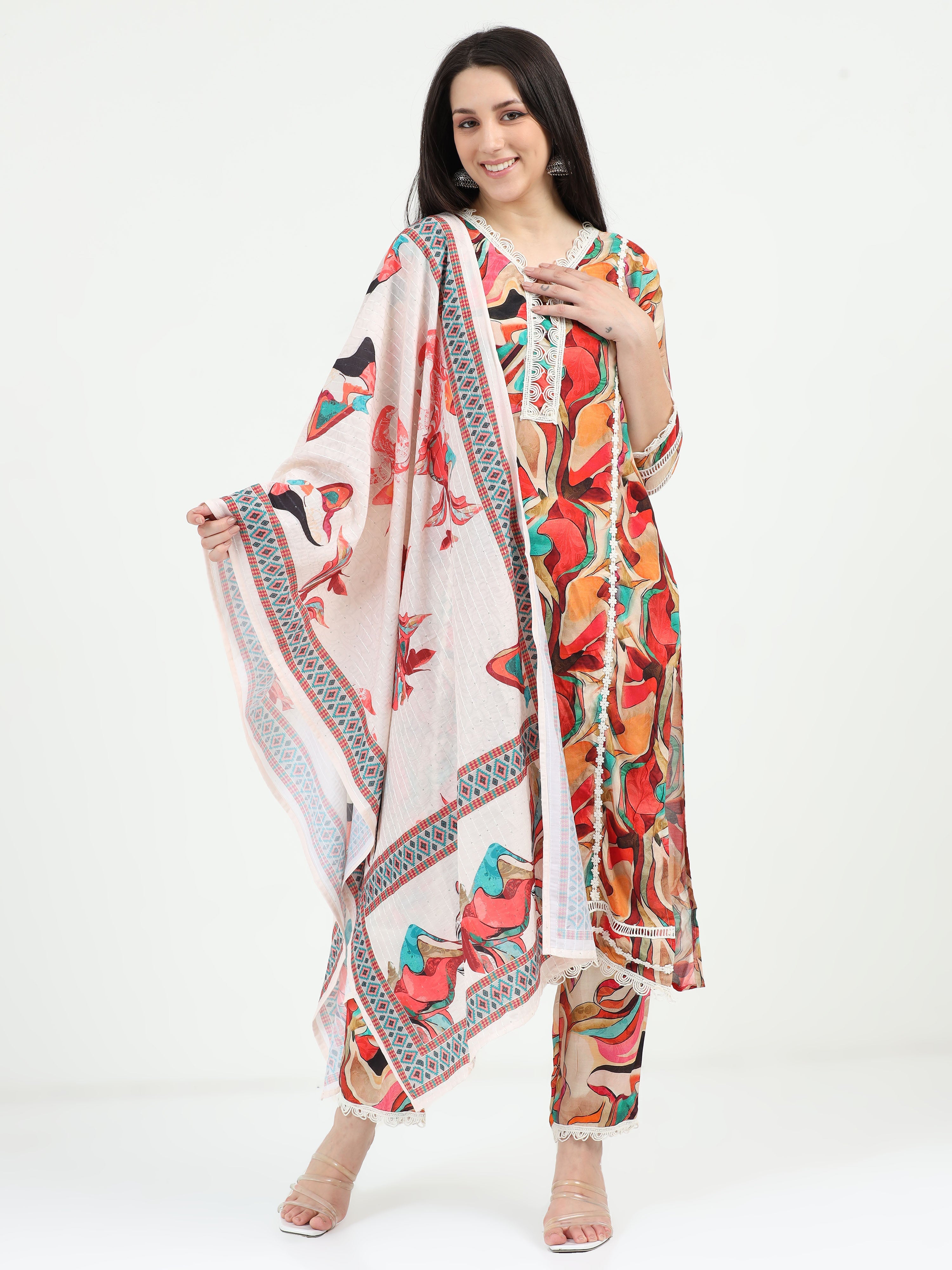 Phool Power Kurta Set