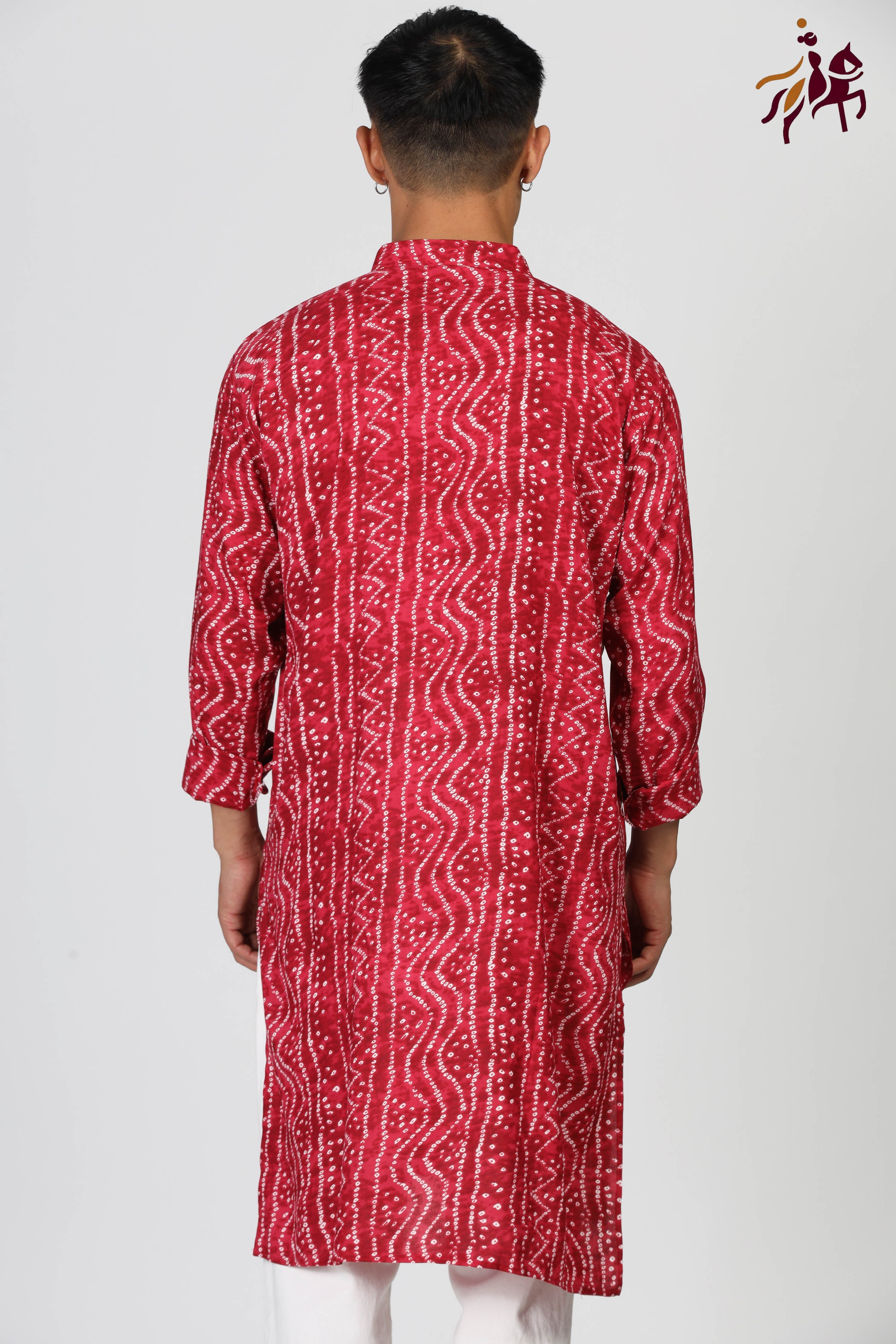 Laal Lion Kurta