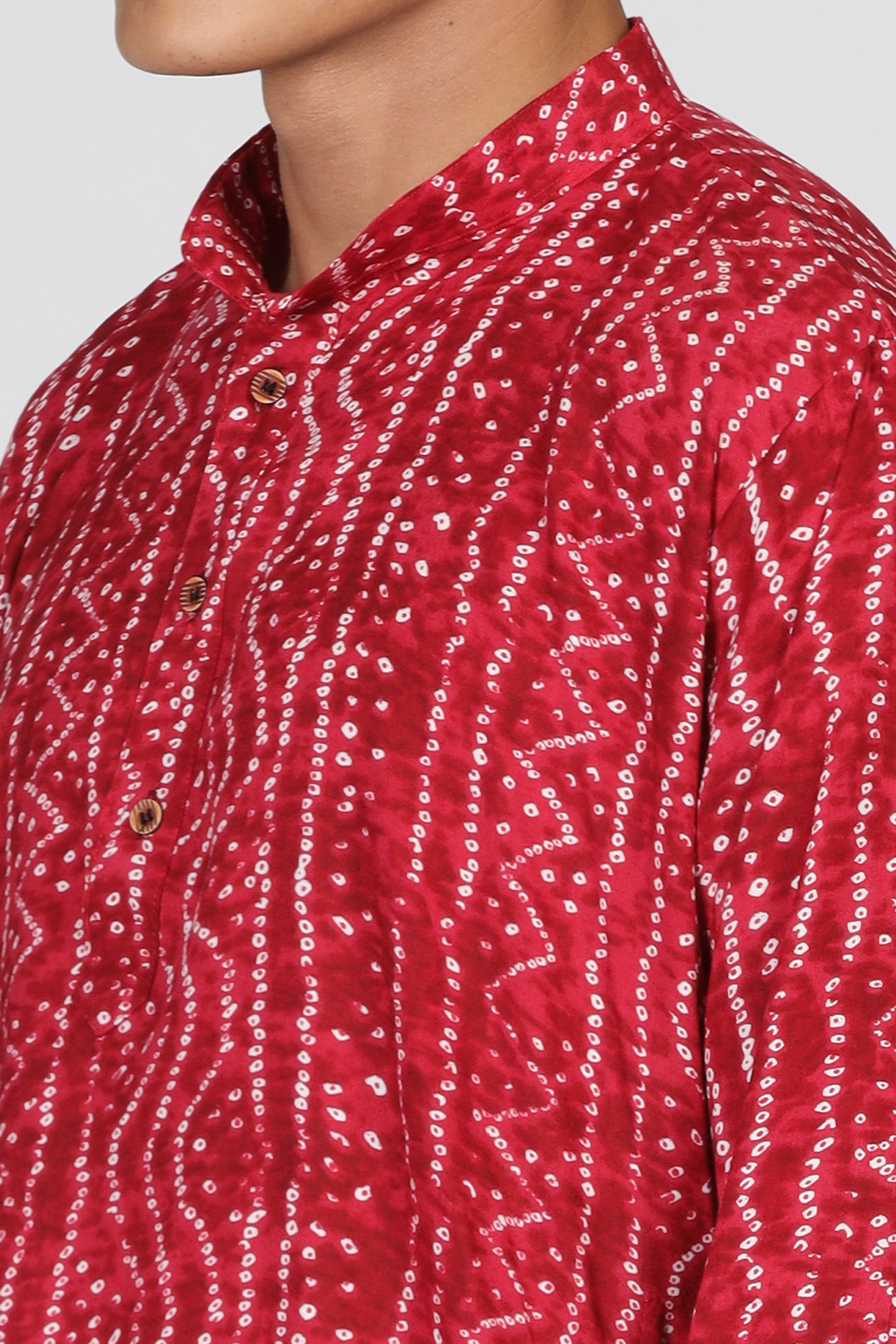 Laal Lion Kurta