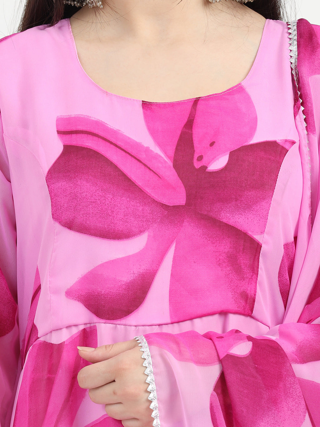 Petal Patola Kurta Set