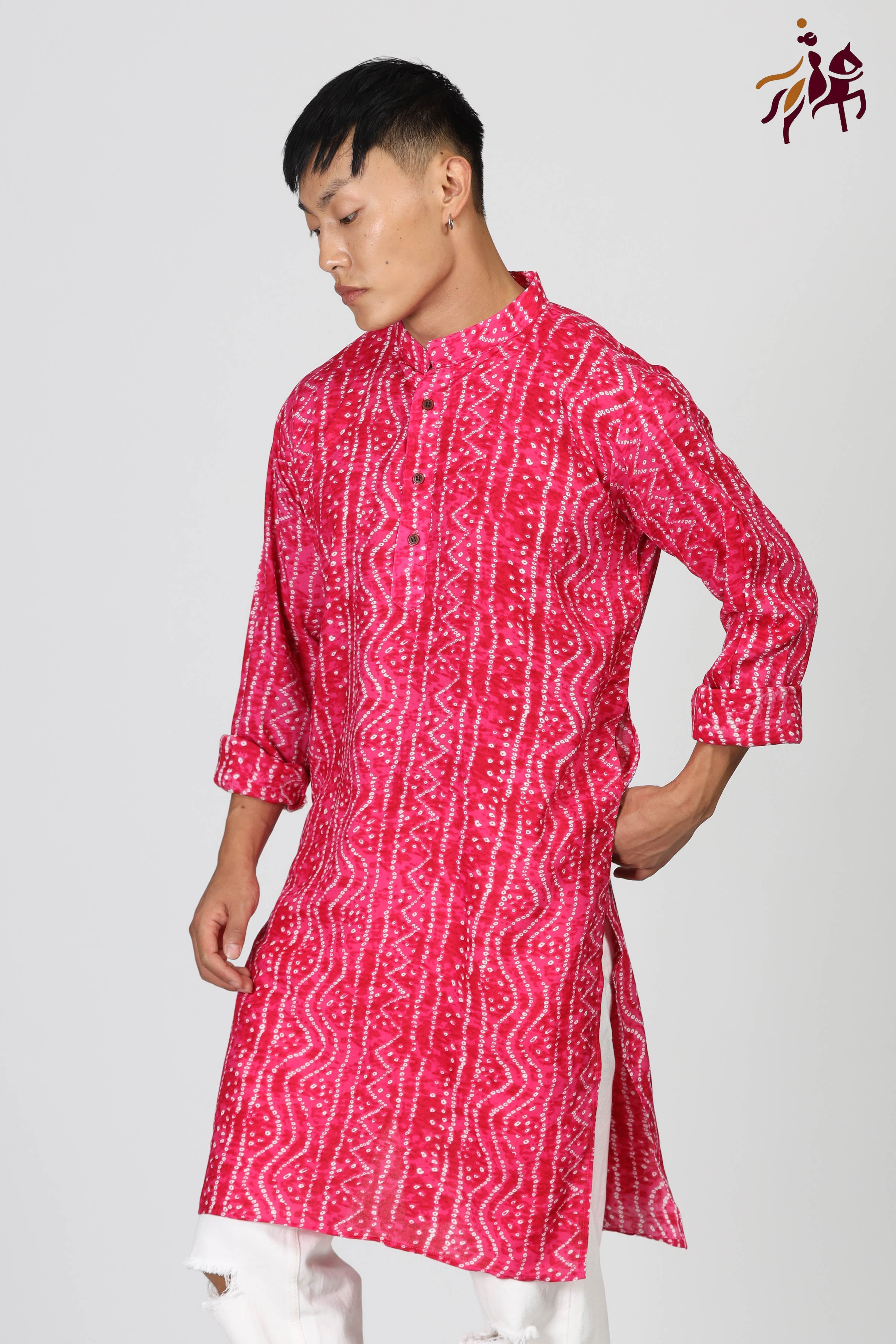 Gulabi Gangster Kurta