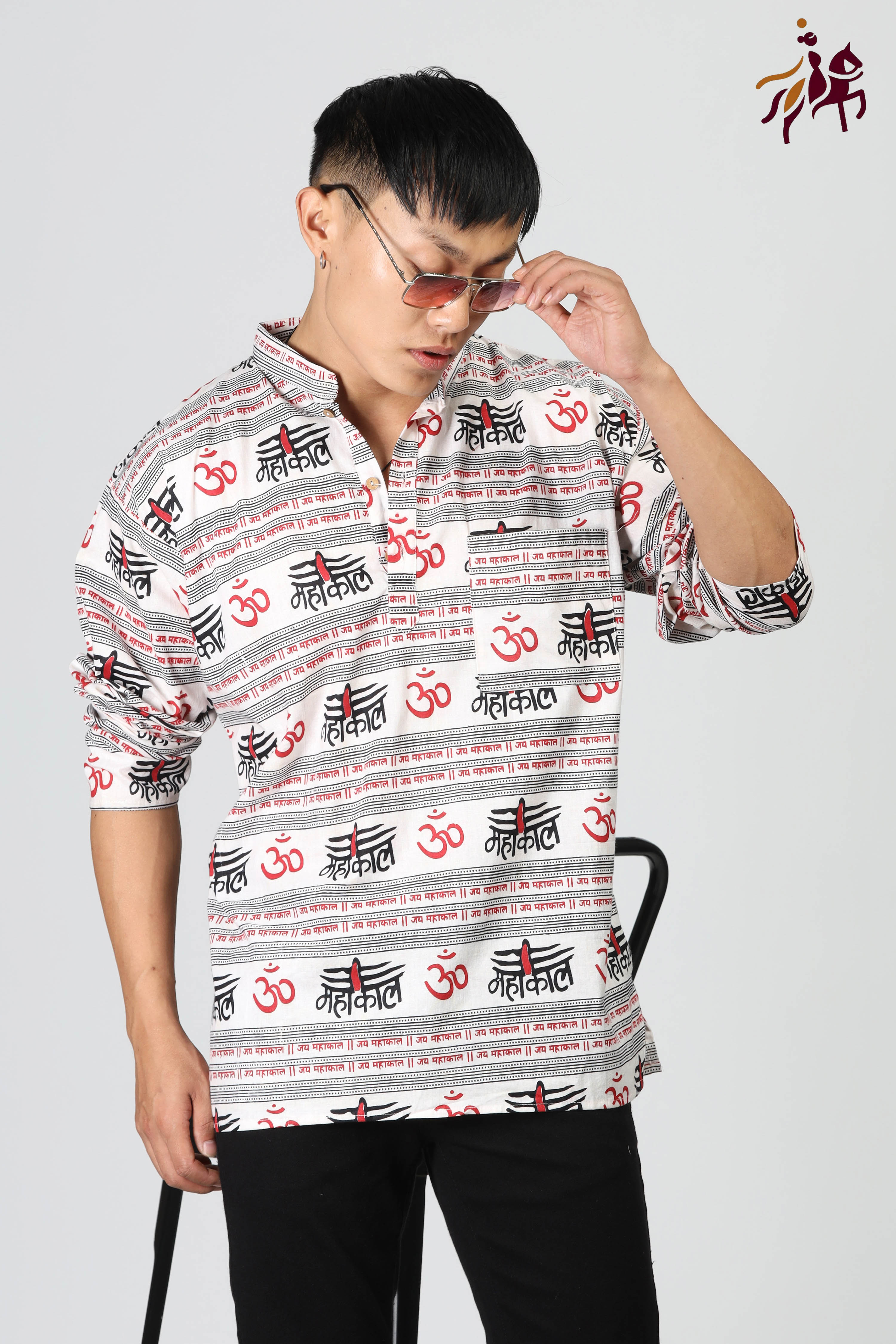 Ujjain Uproar Short Kurta
