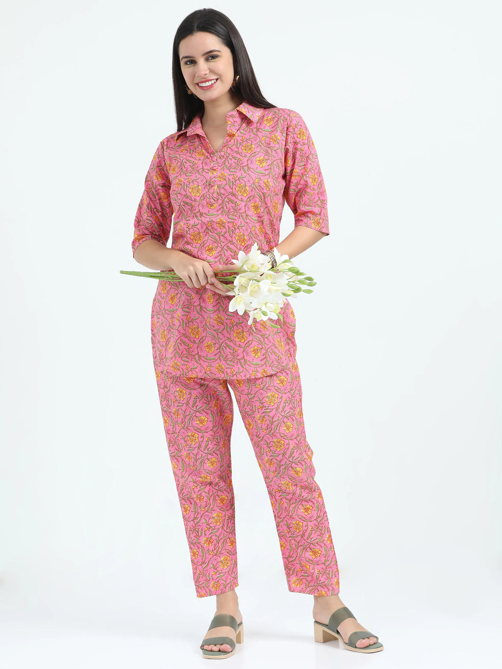 Gulabi Guldasta Co-ord Set