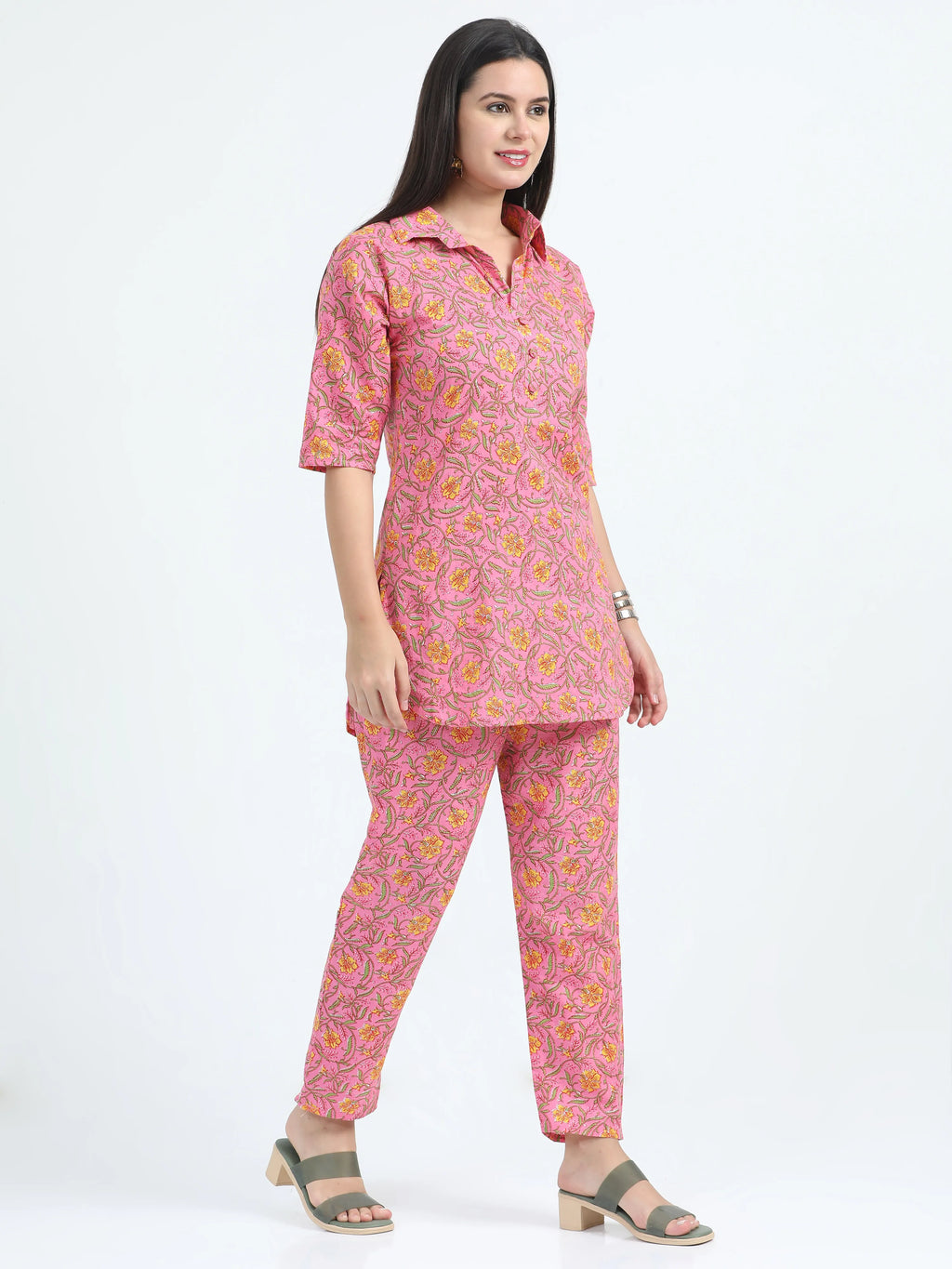 Gulabi Guldasta Co-ord Set