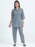 Aqua Adaa Co-ord Set