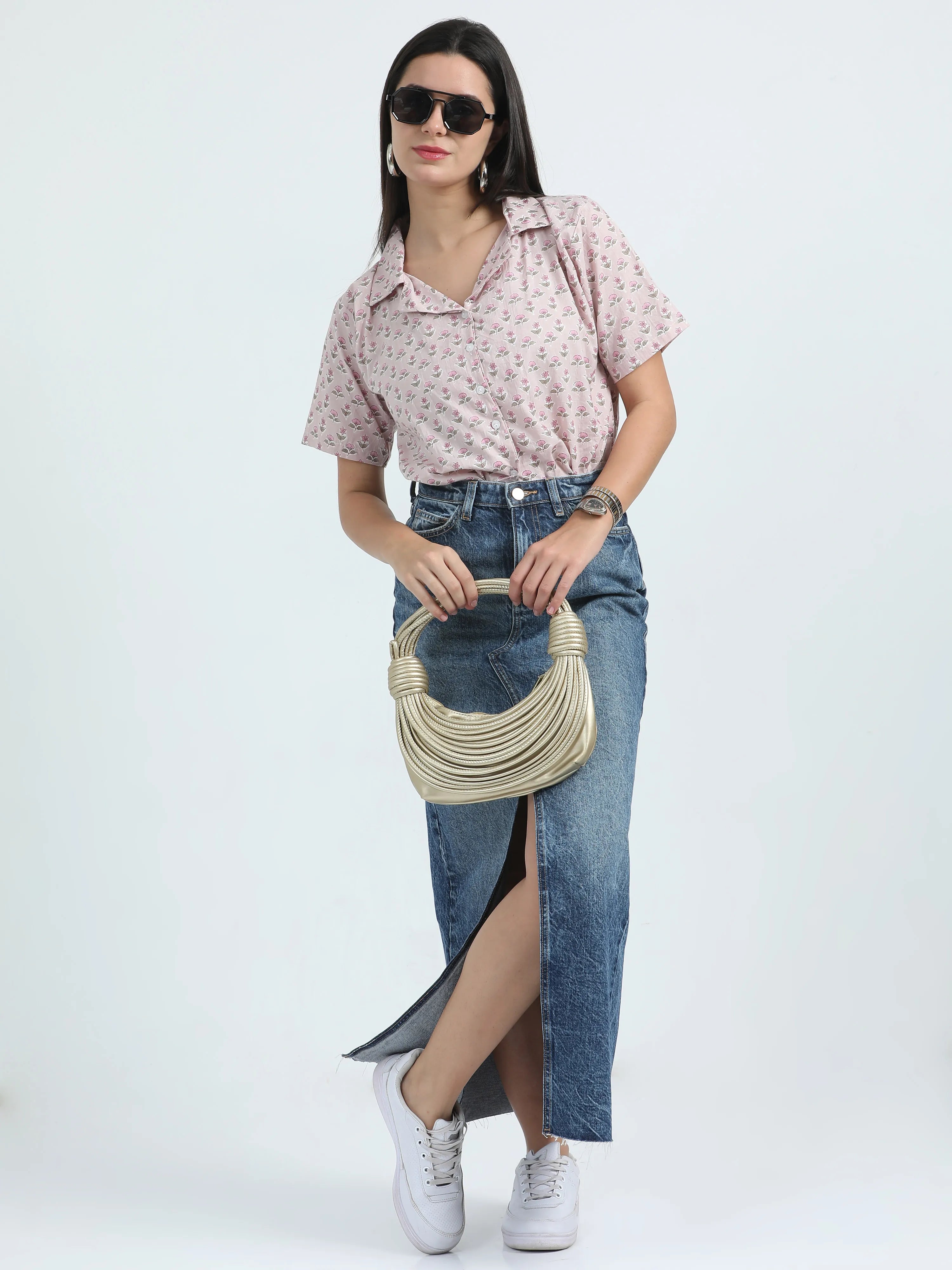 Gulabi Gulzar Shirt