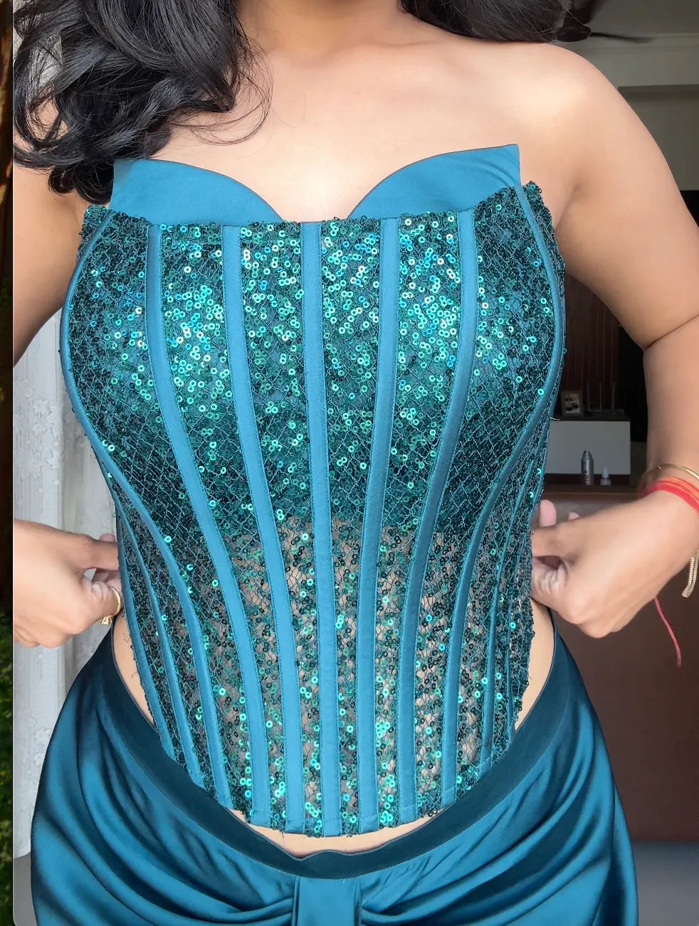Corset Glam Set